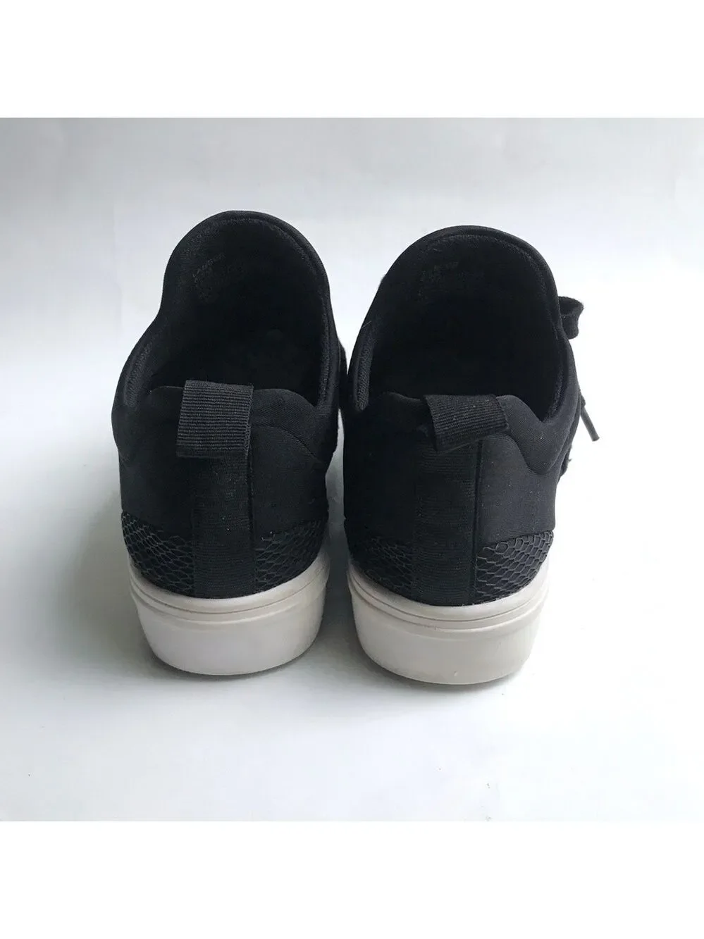 Steve Madden Lancer Black Sneakers 8.5 M